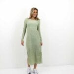 MOLLY L/S PLISSE DRESS