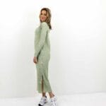 MOLLY L/S PLISSE DRESS