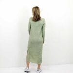 MOLLY L/S PLISSE DRESS