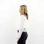 ADAH LS MIX STRUCTUREO-NECK KNT