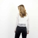 ADAH LS MIX STRUCTUREO-NECK KNT