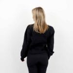 ELANOR L/S WOVEN SLEEVE TOP