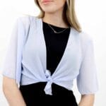 SOIA 2/4 SLEEVE BOLERO