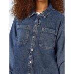 NMALVA L/S DENIM SHACKET