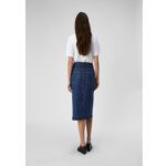ELLEN MW MIDI DENIM SKIRT