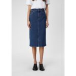ELLEN MW MIDI DENIM SKIRT