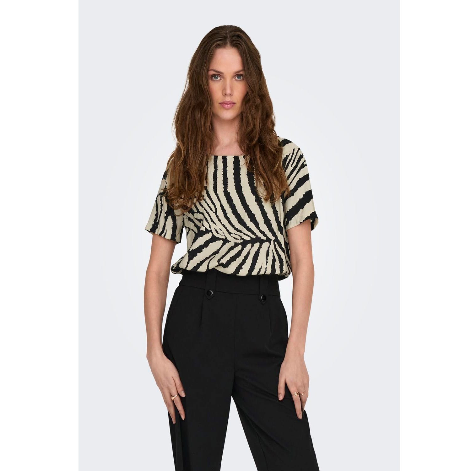 CAMILLE S/S O-NECK TOP