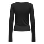 FELINA LS BOATNECK SLIT TOP