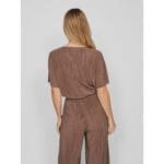 PLISA O-NECK S/S TOP
