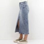 PIA NEW HW MIDI DENIM SKIRT