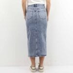 PIA NEW HW MIDI DENIM SKIRT