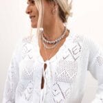 FOSIA 3/4 KNIT CARDIGAN