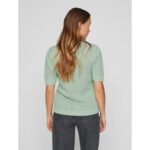 VIDALO O-NECK SS KNIT TOP
