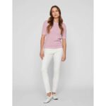 VIDALO O-NECK SS KNIT TOP