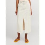 DORA LONG DENIM HW SKIRT