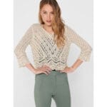 JDYNEW SUN 3/4 CROPPED PULLOVER KNT