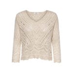 JDYNEW SUN 3/4 CROPPED PULLOVER KNT