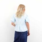 ELLY 2/4 BOW DETAIL TOP