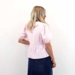 ELLY 2/4 BOW DETAIL TOP