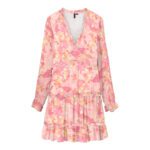 VMSMILLA LS FRILL SHORT DRESS