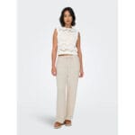 SIESTA MW PULL-UP LINEN PANT