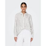 TOKYO L/S LINEN BL STR SHIRT