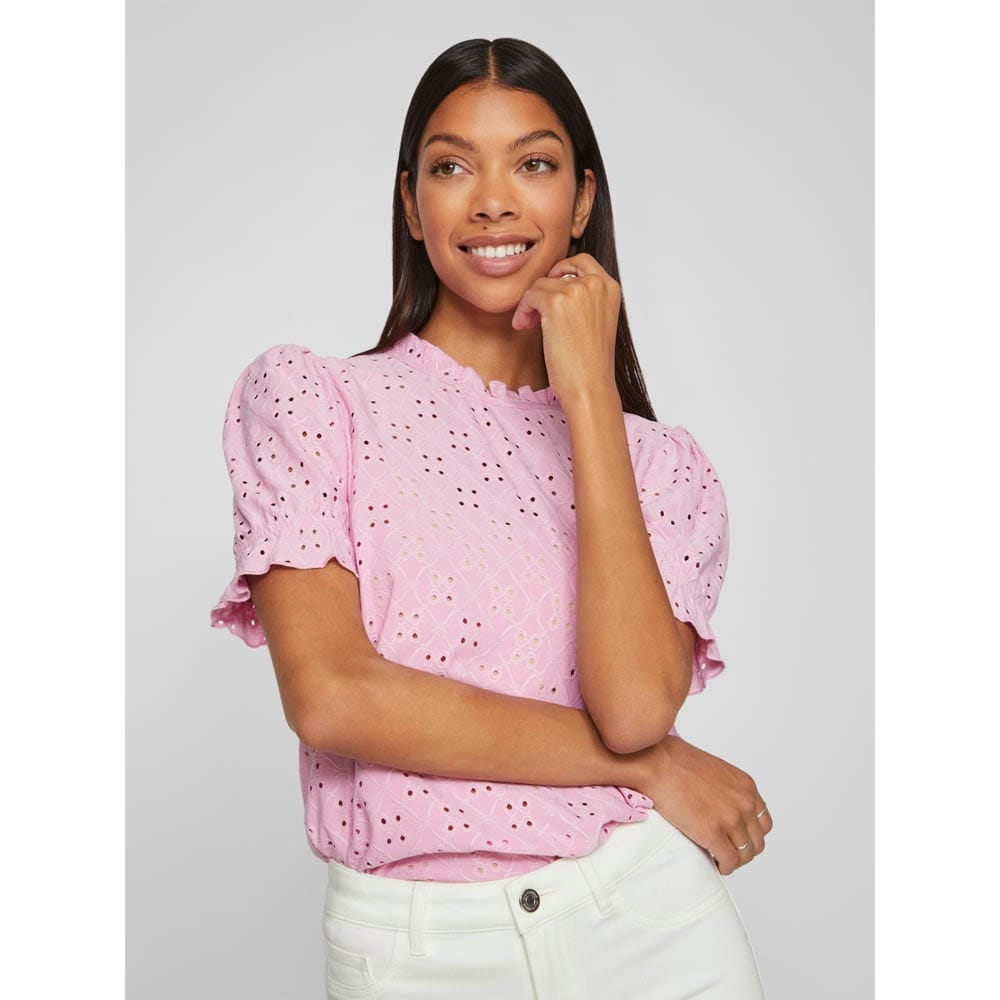 KAWA SS FLOUNCE TOP