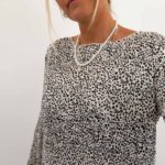 CITA L/S PLEATED MIDI DRESS