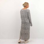 CITA L/S PLEATED MIDI DRESS