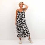 WETA PO S/L SINGLET MIDI DRESS