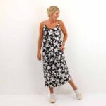WETA PO S/L SINGLET MIDI DRESS