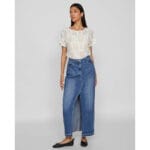 DOREA BOAT NECK SS TOP