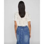 DOREA BOAT NECK SS TOP