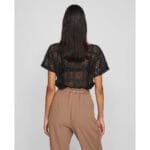 DOREA BOAT NECK SS TOP