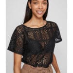 DOREA BOAT NECK SS TOP