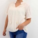 TRANE V-NECK S/S TOP