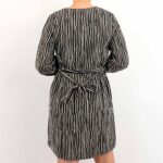 OBJJACIRA L/S V-NECK SHORT DRESS