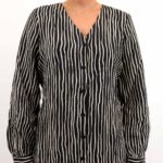 OBJJACIRA L/S V-NECK SHORT DRESS