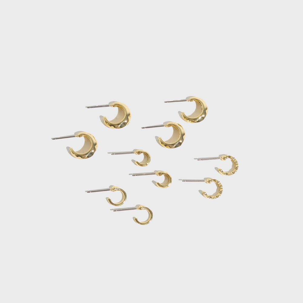 PCKAMSI 5-PACK EARRINGS