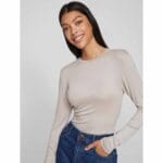 VIALEXIA O-NECK L/S TOP