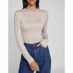 VIALEXIA O-NECK L/S TOP
