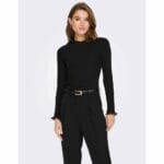 ONLLESLIE L/S LACE MIX TOP