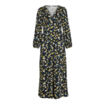 VIMALIN COBRA NEW L/S ANKLE DRESS