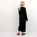 PCFLORA LS MIDI DRESS