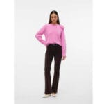 VMADIA LS O-NECK FLOWER PULLOVER