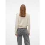 VMADIA LS O-NECK FLOWER PULLOVER