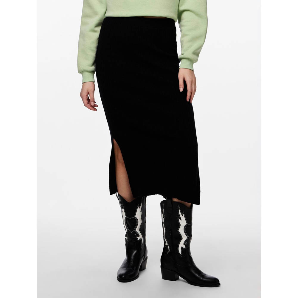 PCCRISTA HW MIDI KNIT SKIRT