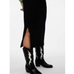 PCCRISTA HW MIDI KNIT SKIRT