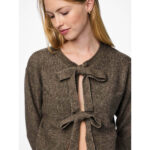 SILLY LS REVERSIBLE TIE KNIT PULLOVER