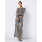NMPAILA HW NET SEQUIN SKIRT